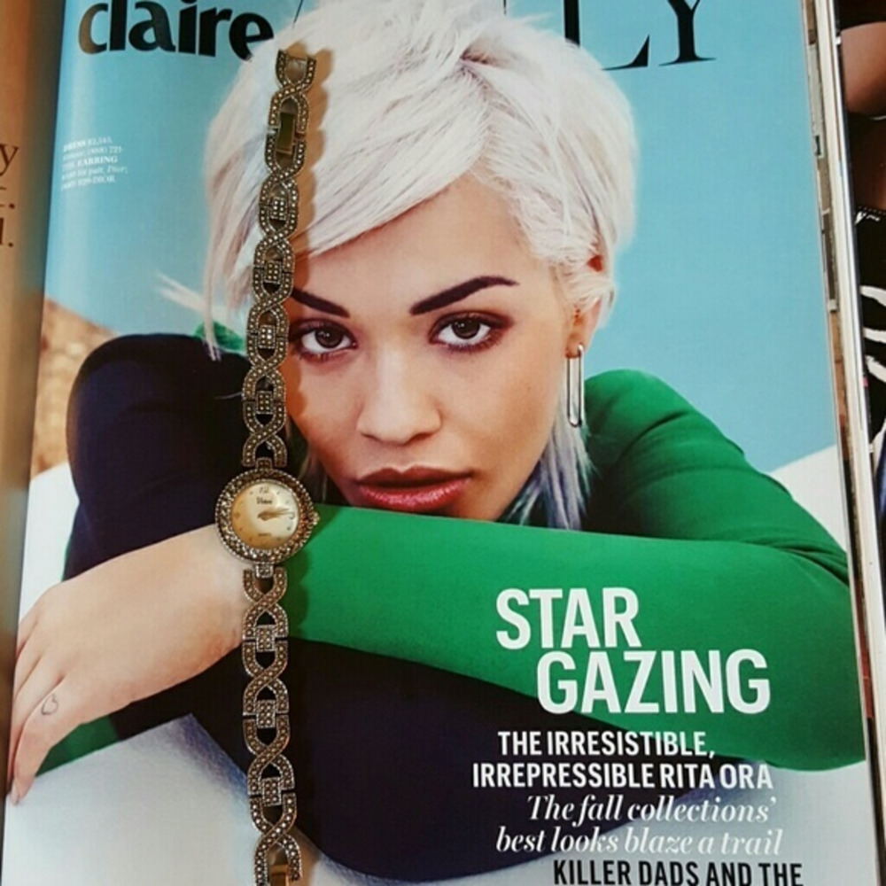 Viviani faux Marcasite‎ watch